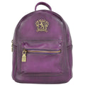Pratesi Montegiovi Backpack in genuine Italian leather - Montegiovi Backpack B186 Violet