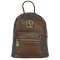 Pratesi Montegiovi Backpack in genuine Italian leather - Montegiovi Backpack B186 Coffee