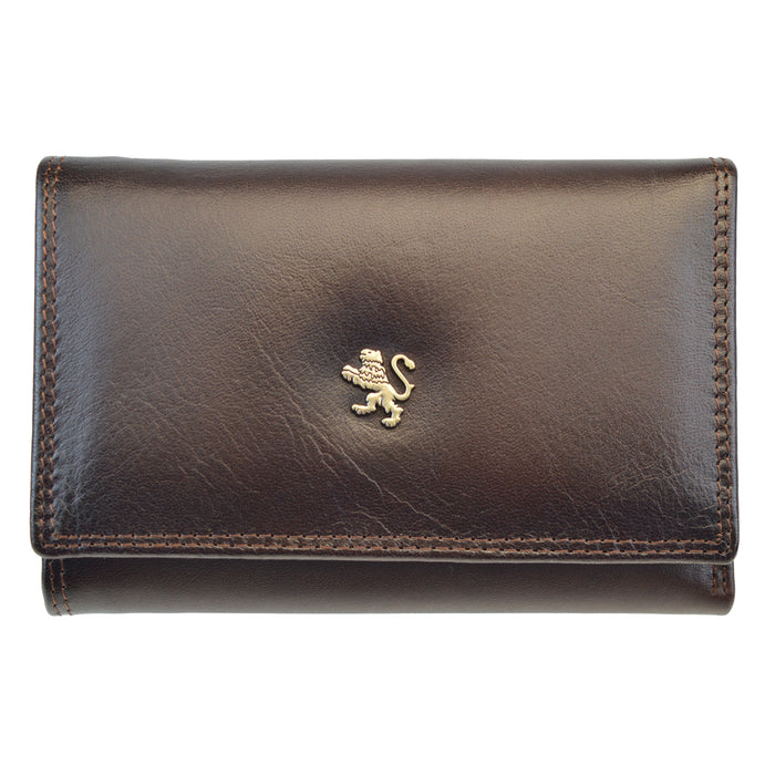 Pratesi Museo San Marco B412/C Wallet Woman - Bruce Coffee - LQE2