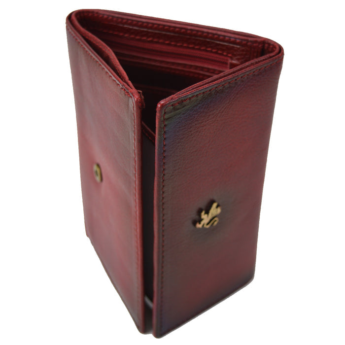 Pratesi Museo San Marco B412/C Wallet Woman - Bruce Coffee - LQE2