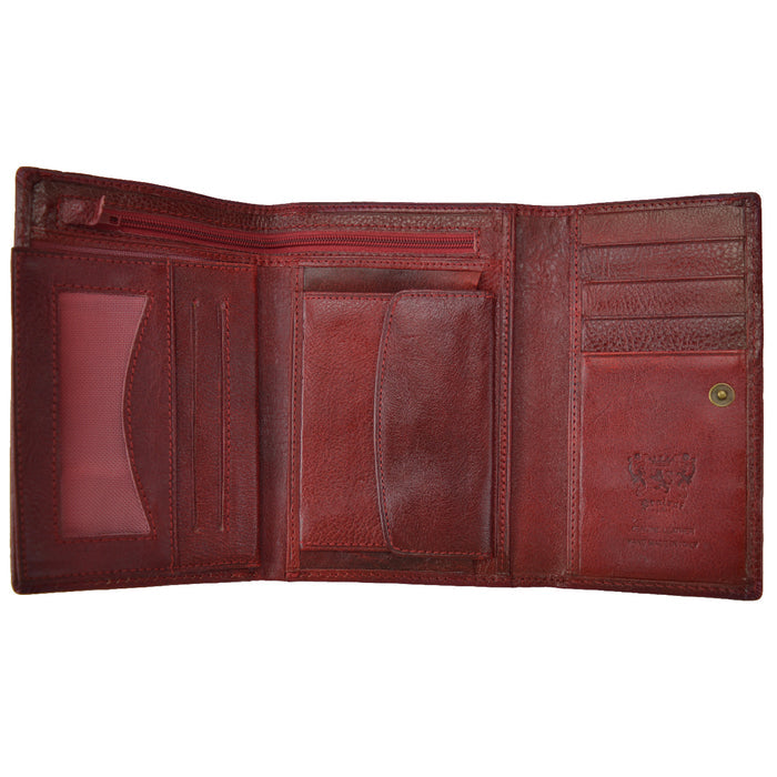 Pratesi Museo San Marco B412/C Wallet Woman - Bruce Coffee - LQE2