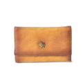 Pratesi Museo San Marco Women's Leather Wallet - Vegetable-Dyed Italian Leather - Cognac