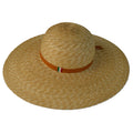Pratesi Pamela Cappello in Paglia S206 (57cm) in Natural Straw and Genuine Italian Leather