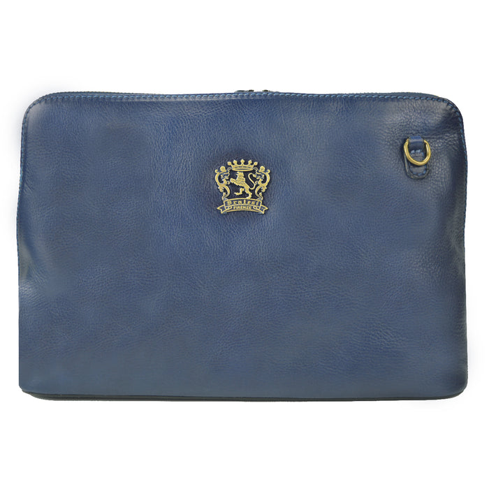 Pratesi Panzano B258 Bag in genuine Italian leather - Panzano B258 Blue