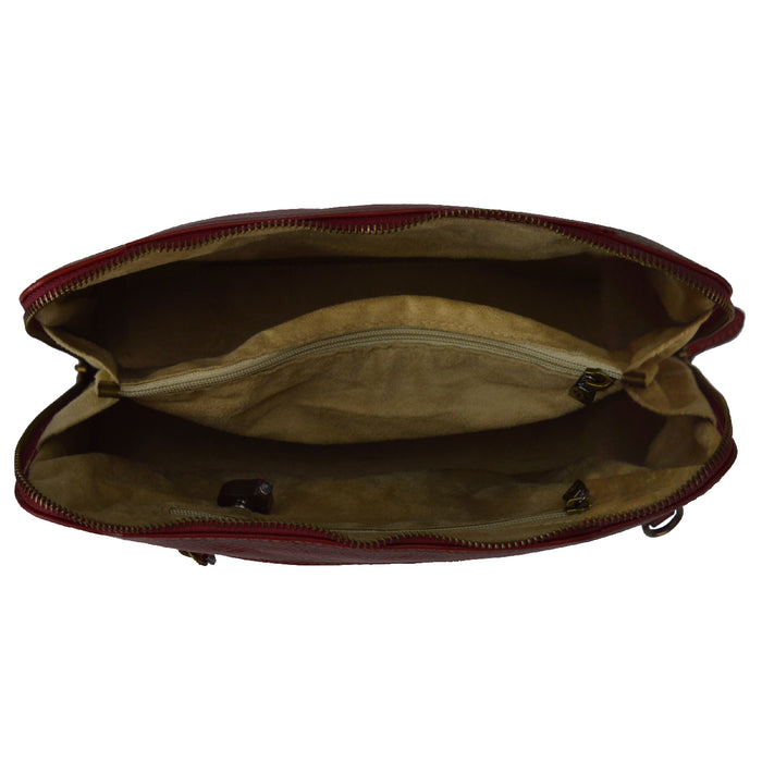 Pratesi Panzano B258 Bag in genuine Italian leather - Panzano B258 Blue