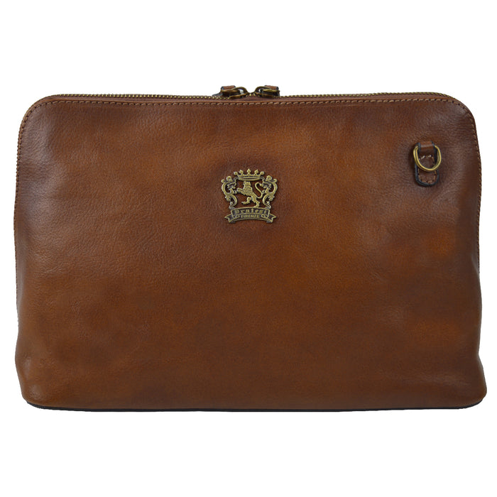 Pratesi Panzano B258 Bag in genuine Italian leather - Panzano B258 Brown