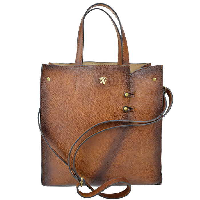 Pratesi Paterno B488 Lady Bag in genuine Italian leather - Paterno B488 Dark Green