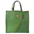 Pratesi Paterno B488 Lady Bag in genuine leather - Green