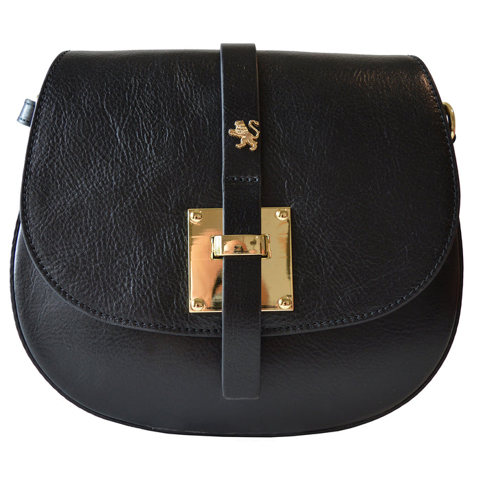 Pratesi Pelago Lady Bag B472 in genuine leather - Black