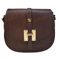 Pratesi Pelago Lady Bag B472 in genuine leather - Coffee