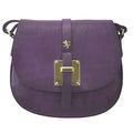 Pratesi Pelago Lady Bag B472 in genuine leather - Violet