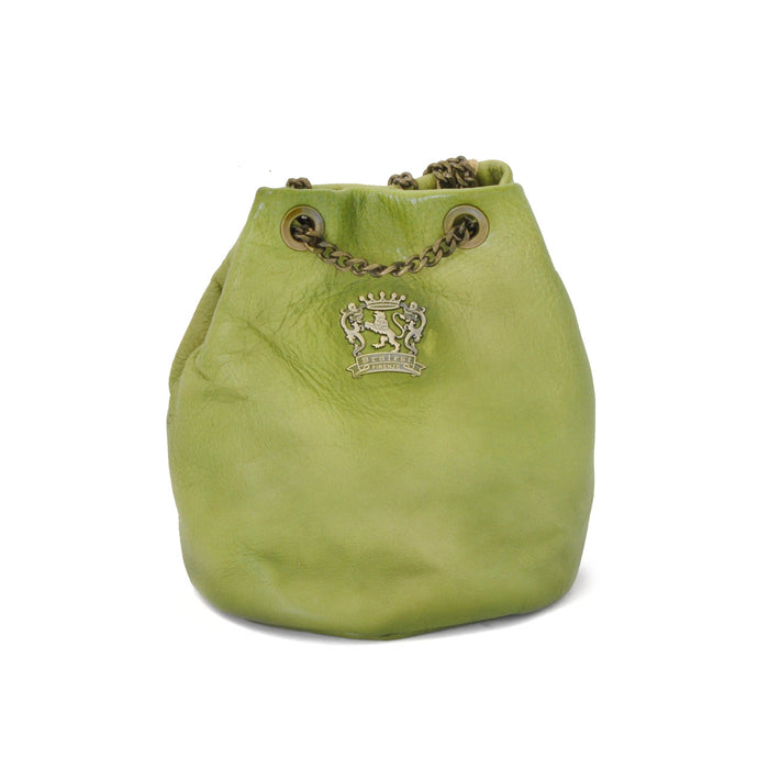 Pratesi Pienza Bag in genuine Italian leather - Vegetable Tanned Italian Leather Green