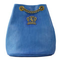 Pratesi Pienza Bag in genuine Italian leather - Vegetable Tanned Italian Leather Sky Blue