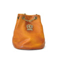 Pratesi Pienza Bag in genuine Italian leather - Vegetable Tanned Italian Leather Cognac