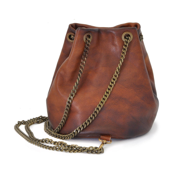 Pratesi Pienza Bag in genuine Italian leather - Vegetable Tanned Italian Leather Green