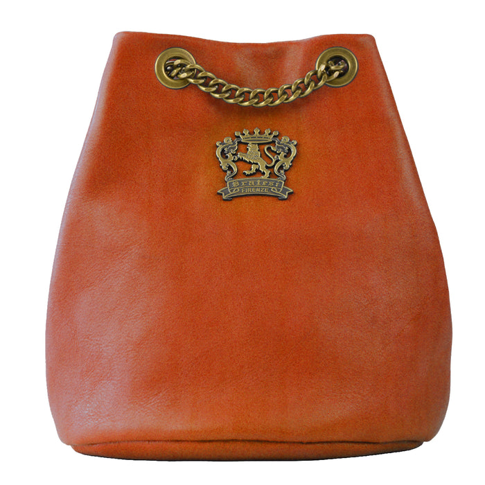 Pratesi Pienza Bag in genuine leather - Pienza B159 Orange