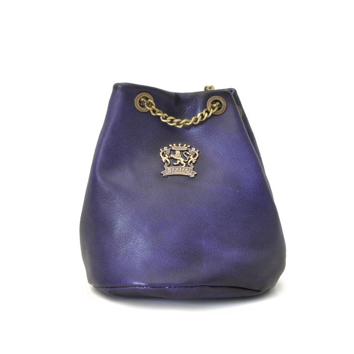 Pratesi Pienza Bag in genuine leather - Violet