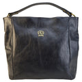 Pratesi Poppi B352 Shoulder Bag in genuine Italian leather - Poppi B352 Black