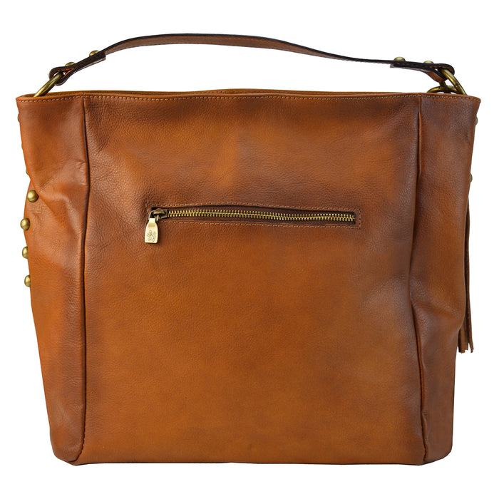 Pratesi Poppi B352 Shoulder Bag in genuine Italian leather - Poppi B352 Brown