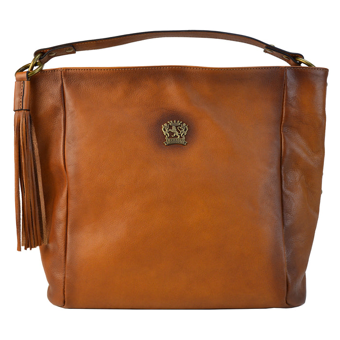 Pratesi Poppi B352 Shoulder Bag in genuine Italian leather