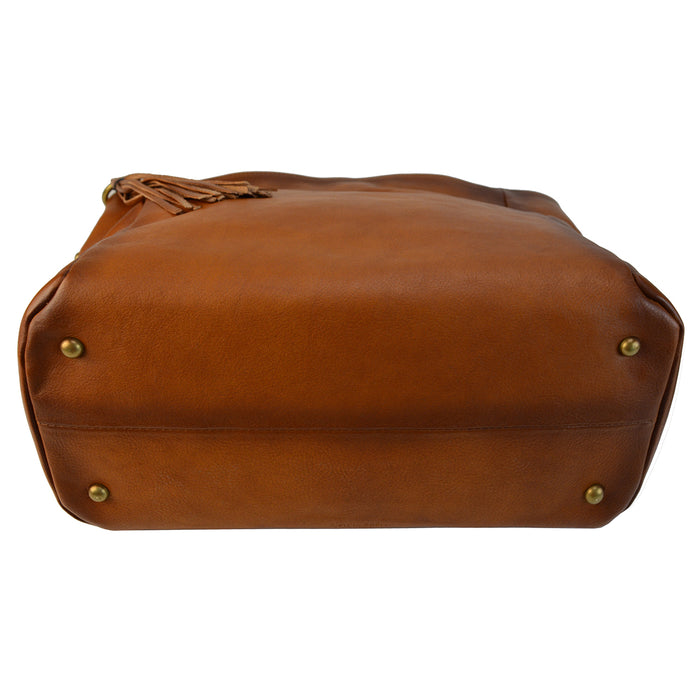 Pratesi Poppi B352 Shoulder Bag in genuine Italian leather