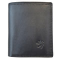 Pratesi Porta Romana Men's Wallet in Vegetable-Dyed Leather - Black
