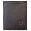 Pratesi Porta Romana Men's Wallet in Vegetable-Dyed Leather - Coffee