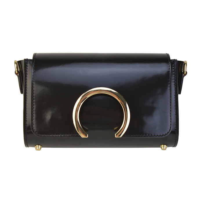Pratesi Portovenere Bag in genuine leather - Brunelleschi Black