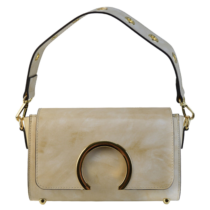 Pratesi Portovenere Bag in genuine leather - Brunelleschi White