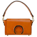 Pratesi Portovenere Italian Handbag in Genuine Italian Brunelleschi Leather - Orange