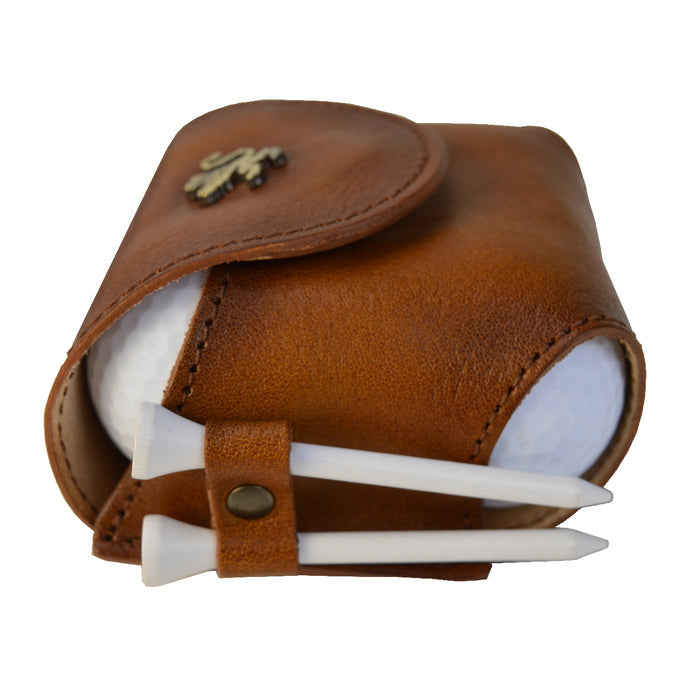 Pratesi Punta Ala 4 golf balls case B411