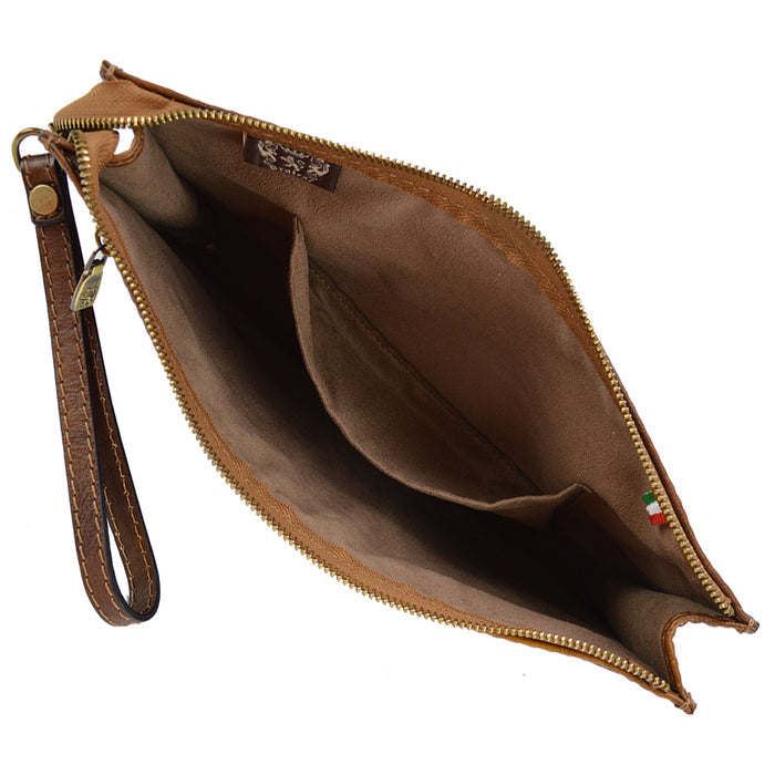 Pratesi Raggioli 455 Vegetable Tanned Italian Leather - Blue