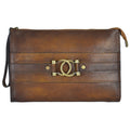 Pratesi Raggioli 455 Vegetable Tanned Italian Leather - Brown