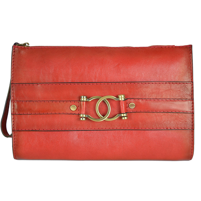 Pratesi Raggioli 455 Vegetable Tanned Italian Leather - Cherry
