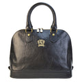 Pratesi Ristonchi Shoulder Bag B508 in genuine leather - Black