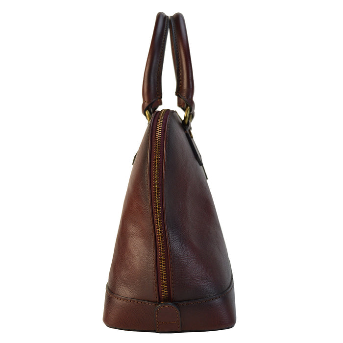 Pratesi Ristonchi Shoulder Bag B508 in genuine leather - Black