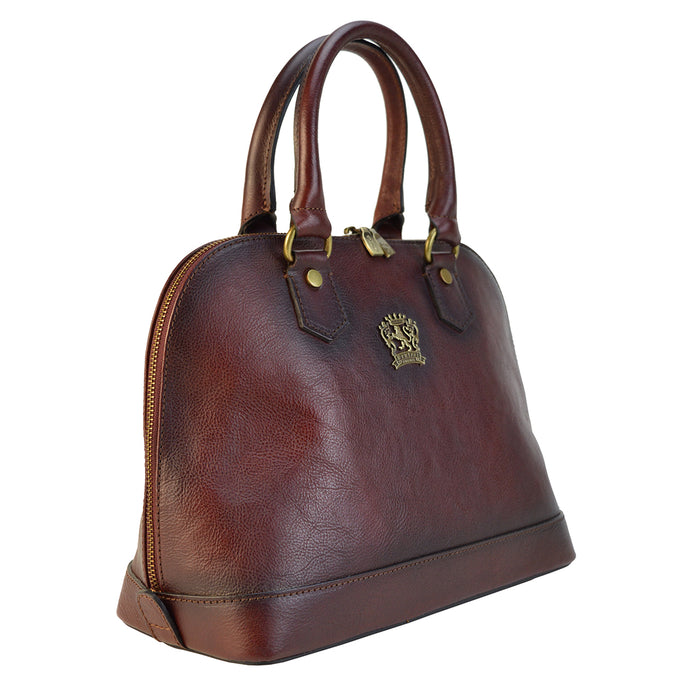 Pratesi Ristonchi Shoulder Bag B508 in genuine leather - Chianti