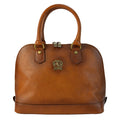 Pratesi Ristonchi Shoulder Bag B508 in genuine leather - genuine Italian Brown - LQE