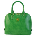 Pratesi Ristonchi Shoulder Bag R508 in genuine leather - Brunelleschi Emerald