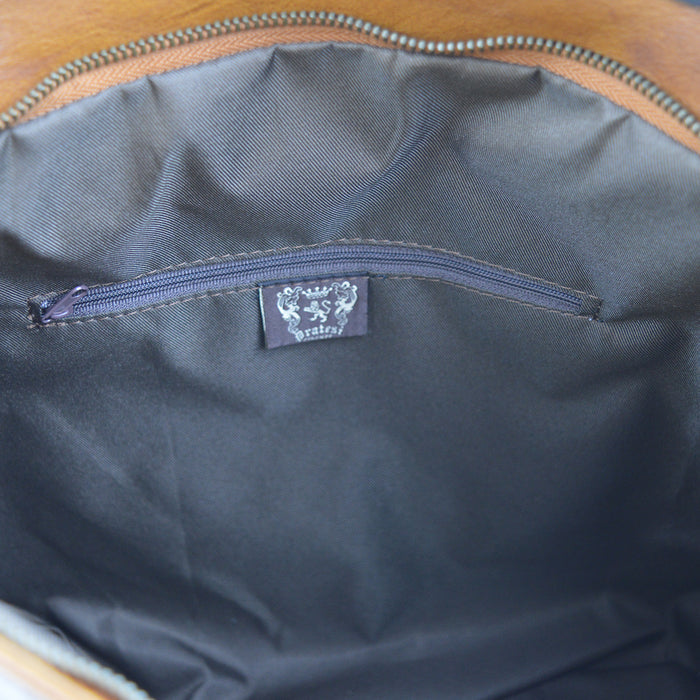 Pratesi Rosano B476 Shoulder Bag in genuine Italian leather