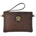 Pratesi Rufina B253/23 Woman Bag in genuine leather - Coffee