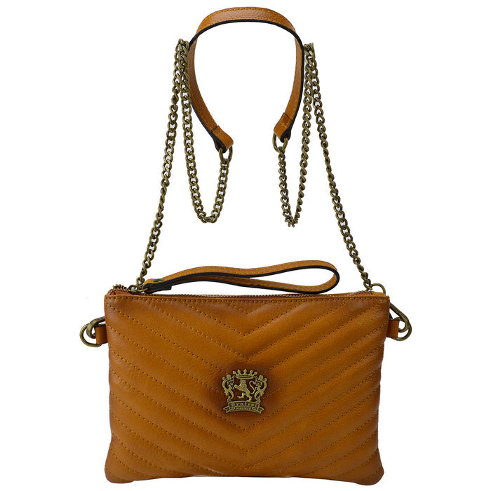Pratesi Rufina B253/23 Woman Bag in genuine leather - Coffee