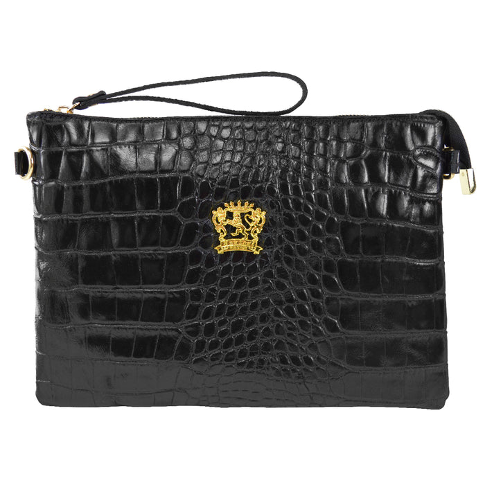 Pratesi Rufina K253/28 Woman Bag in genuine leather - King Black