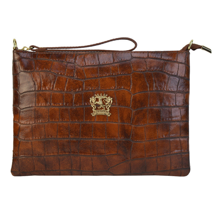 Pratesi Rufina K253/28 Woman Bag in genuine leather - King Brown