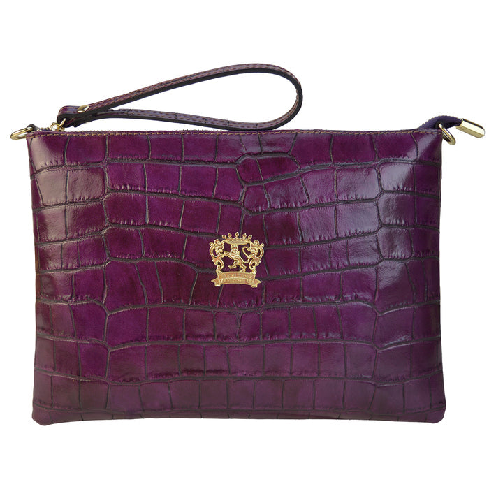 Pratesi Rufina K253/28 Woman Bag in genuine leather - King Violet