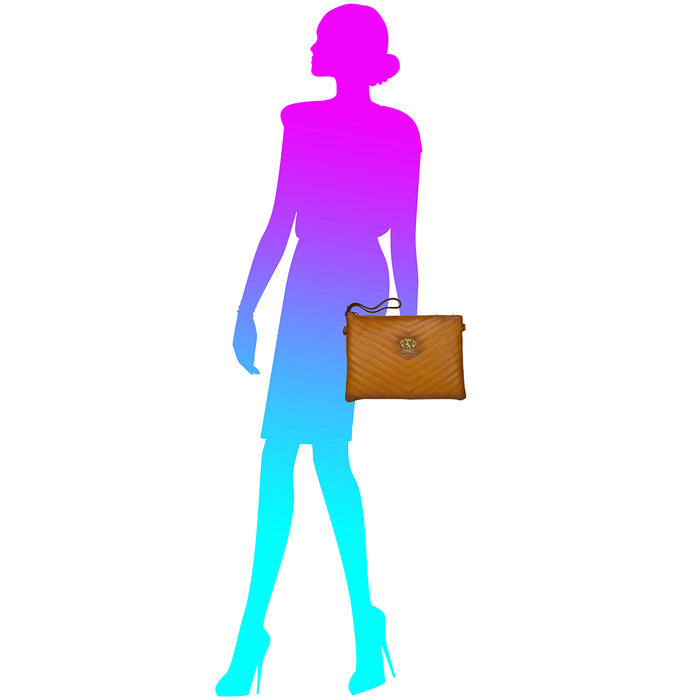 Pratesi Rufina Woman Bag in genuine Italian leather - Vegetable Tanned Italian Leather Black