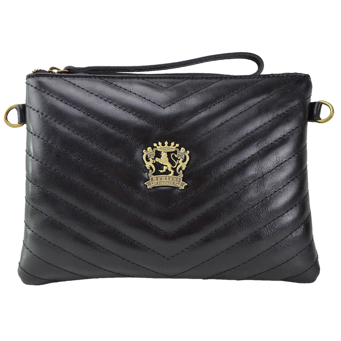 Pratesi Rufina Woman Bag in Vegetable-Dyed Italian Leather - Black