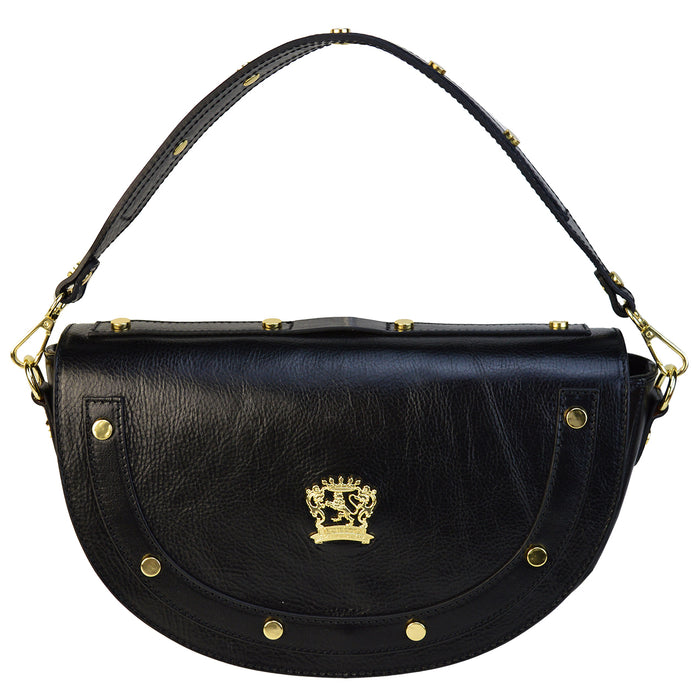 Pratesi Scudieri Bag B532 in genuine leather - Black