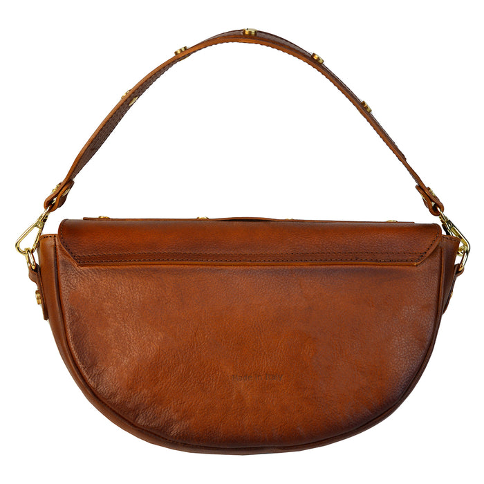Pratesi Scudieri Bag B532 in genuine leather - Cherry