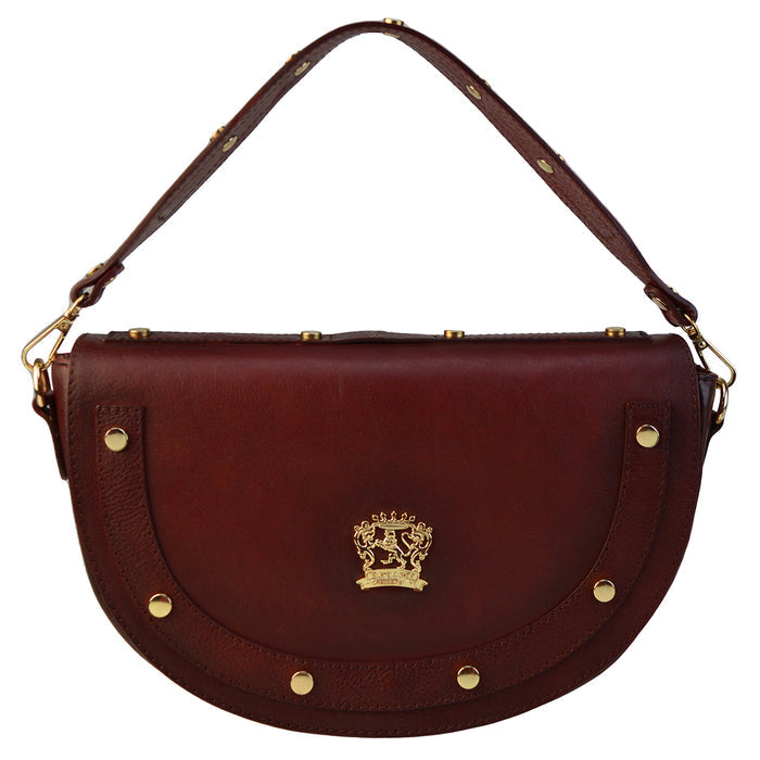 Pratesi Scudieri Bag B532 in genuine leather - Chianti